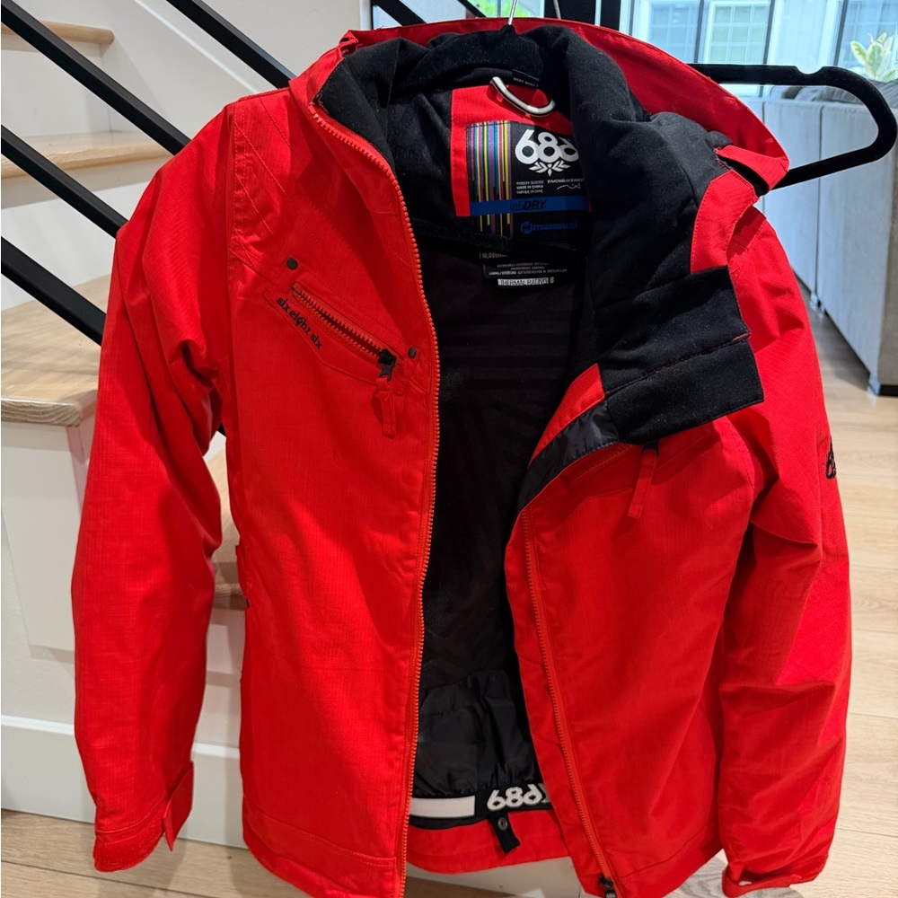 686 Red InfiDRY Snowboard/Ski Jacket